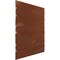 Ekena Millwork 19 5/8in. W x 19 5/8in. H Thompson EnduraWall Decorative 3D Wall Panel Covers 2.67 Sq. Ft. WP20X20TMBCO - alternate 6